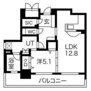 D’クラディア仙台五橋の間取り画像