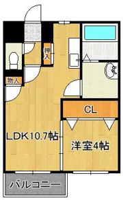 カルプシャンテの間取り画像