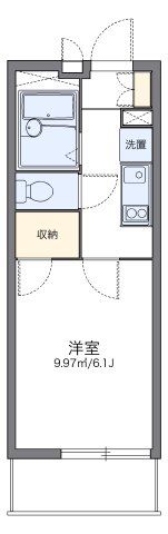 レオパレスリソランテの間取り画像