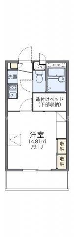 レオパレスシャルム瀬戸の間取り画像