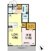 浜の前マンション13号棟の間取り画像