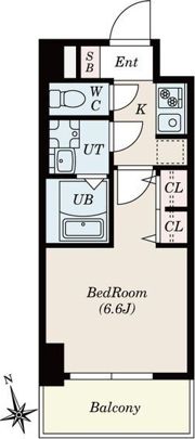 S-RESIDENCE今池arcanaの間取り画像