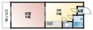 シオザキビルNO3の間取り画像