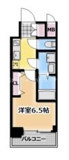 エスリードレジデンス都島シティフロントの間取り画像