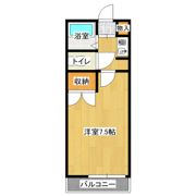ヴァンテ竜ヶ崎の間取り画像