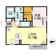 エスポワールの間取り画像
