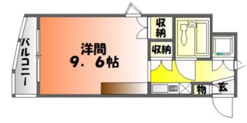 アクティブイン高島の間取り画像