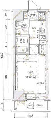 ガリシア新御徒町の間取り画像