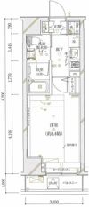 ガリシア新御徒町の間取り画像