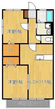 サンハイムせんり1の間取り画像