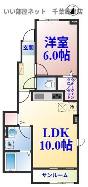 ヴァン・ベルジェの間取り画像