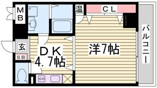 モアライフ魚崎の間取り画像