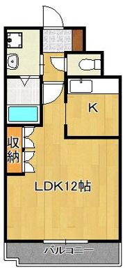 ソレイユI・IIの間取り画像