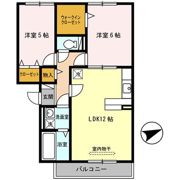 セジュール大日の間取り画像