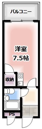 レインボーエムの間取り画像