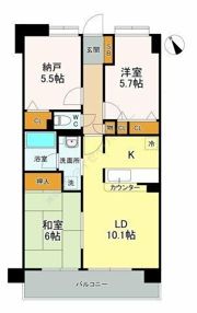 リベルテ戸田の間取り画像