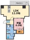 プレディアコート本町の間取り画像