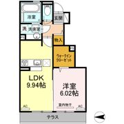 ポシェット大津の間取り画像