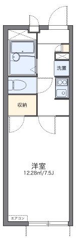 レオパレス郷の間取り画像