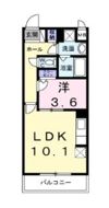 ルリオン浦安の間取り画像