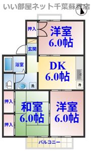ビュークレストの間取り画像