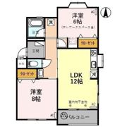 ボンヌール・オカダの間取り画像