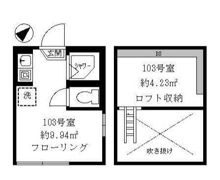 ティ・アーモスマイル 103の間取り画像