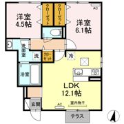 フォンテーヌの間取り画像