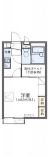 レオパレス星田Ⅱの間取り画像