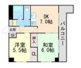 日暮パークハイツの間取り画像