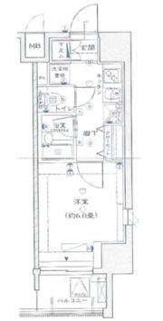 アーバンファースト両国の間取り画像