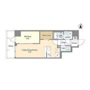 グランエール森下WESTの間取り画像