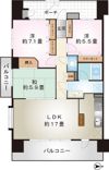 ユアコート川越カレナの間取り画像