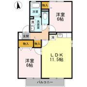 レフィナード B棟の間取り画像