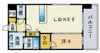 サムティ博多Southの間取り画像