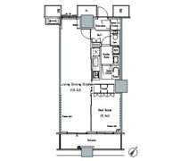 THE TOKYO TOWERS MIDTOWERの間取り画像