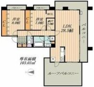 藤和八事緑ヶ岡ホームズの間取り画像