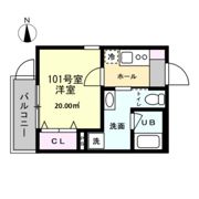 MIRAIS根岸の間取り画像