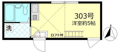 エスパシオ王子神谷の間取り画像
