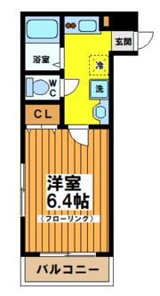 エスポワール本町の間取り画像