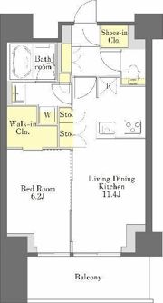 プライムメゾン江古田の杜EASTの間取り画像