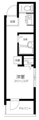 MELDIA五反野の間取り画像