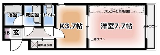 アメニティサンライズの間取り画像