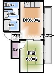 平成ハイツの間取り画像