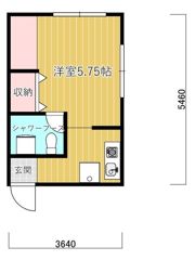 サンライズ鴨居の間取り画像