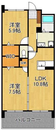 ベイサイド本町の間取り画像