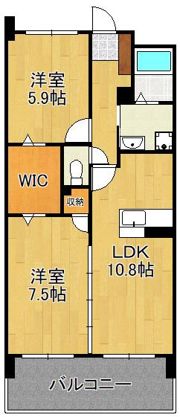 ベイサイド本町の間取り画像