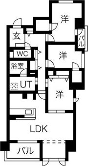 コルティーレマルフクの間取り画像