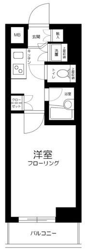 ルーブル大塚弐番館の間取り画像