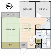 ロータリーライフ与野の間取り画像